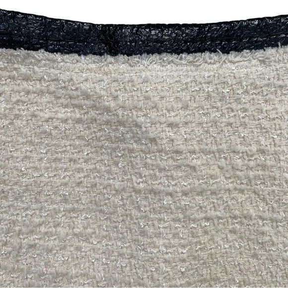 Rebecca Taylor Cream Tweed Skirt Size 4